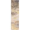 Gray, Gold / 2'2" x 8'