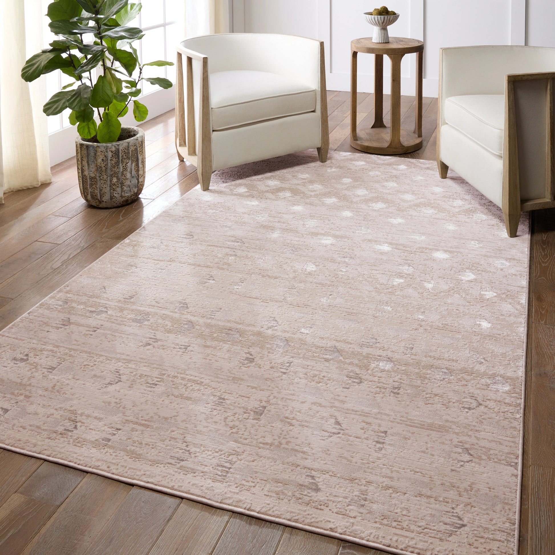 Catalyst Carine CTY30 Rug by Jaipur Living in tan, bronze. Made from 65% polyester 35% polypropylene in a unique style.
