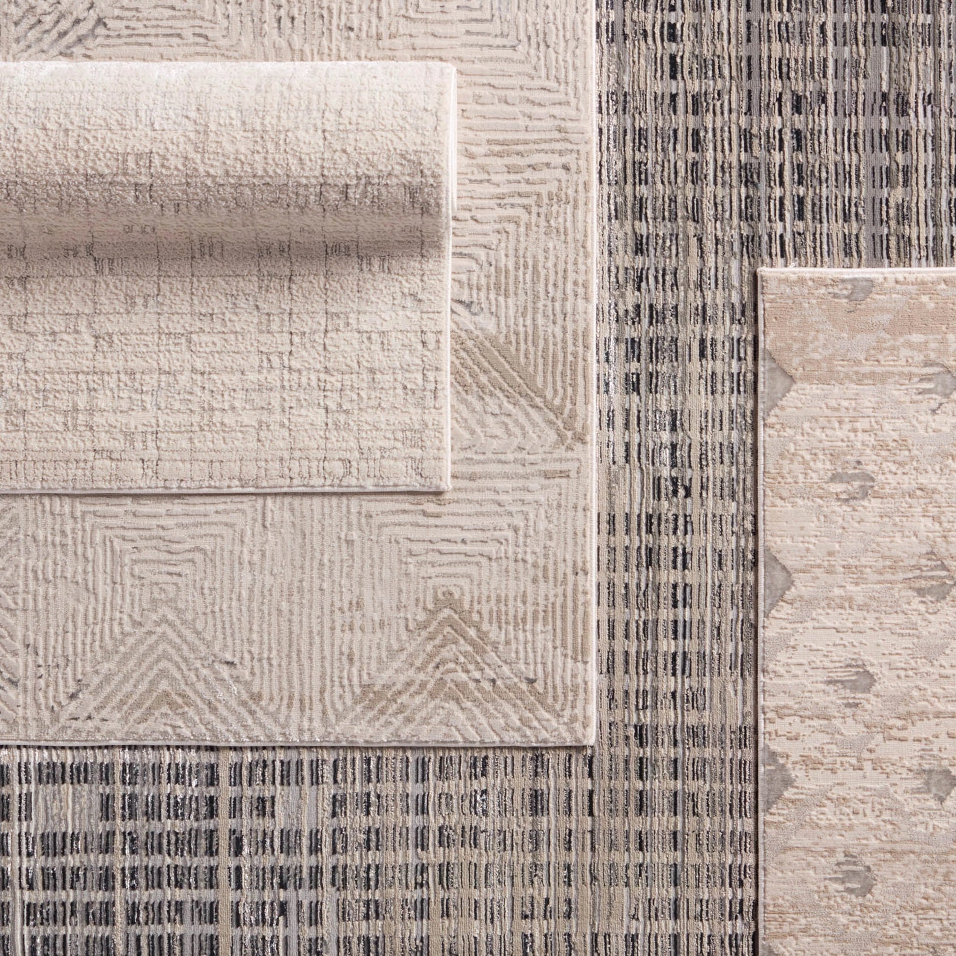 Catalyst Carine CTY30 Rug by Jaipur Living in tan, bronze. Made from 65% polyester 35% polypropylene in a unique style.
