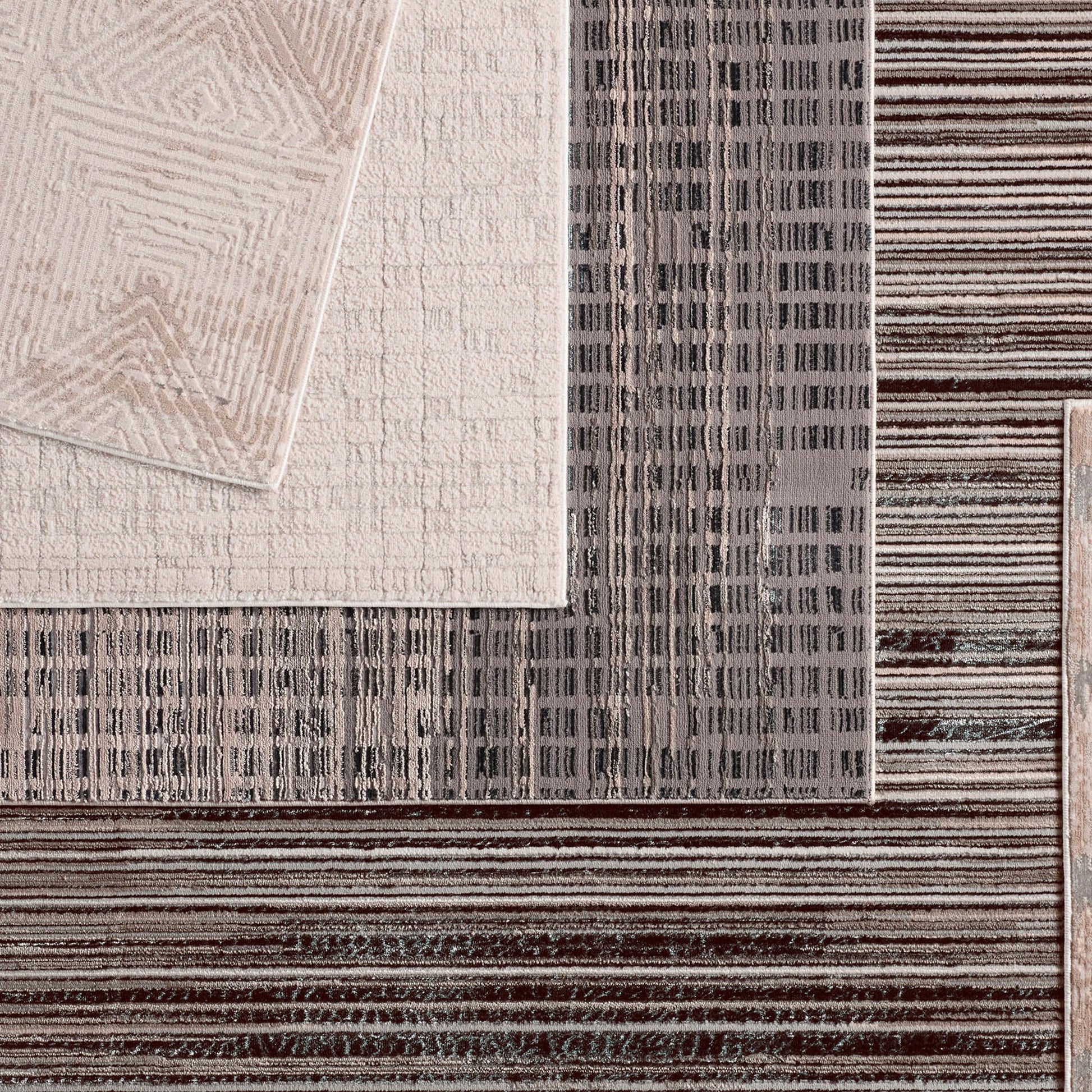 Catalyst Carine CTY30 Rug by Jaipur Living in tan, bronze. Made from 65% polyester 35% polypropylene in a unique style.