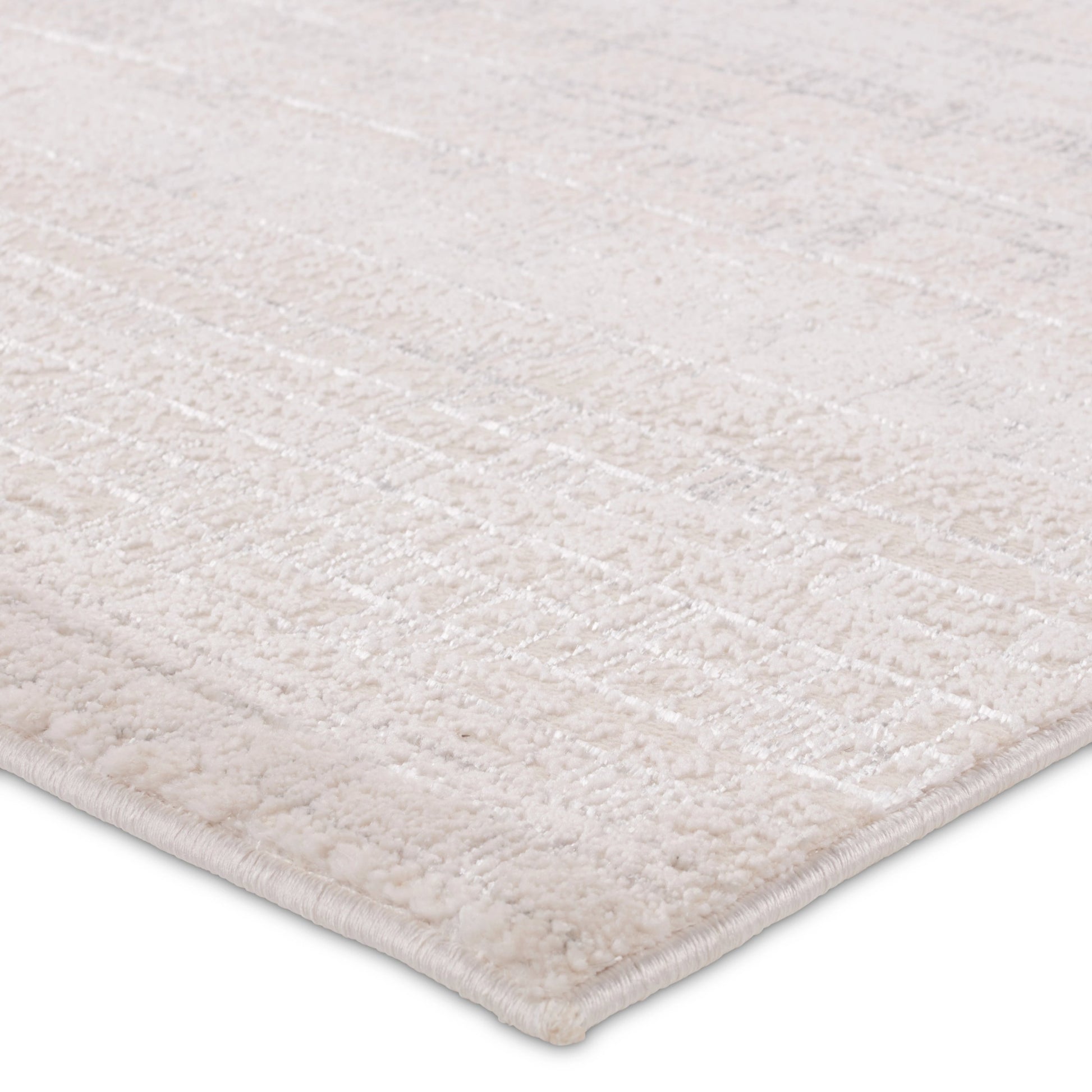 Catalyst CTY31 Rug by Jaipur Living in cream, silver. Made from 65% polyester 35% polypropylene in a unique style.