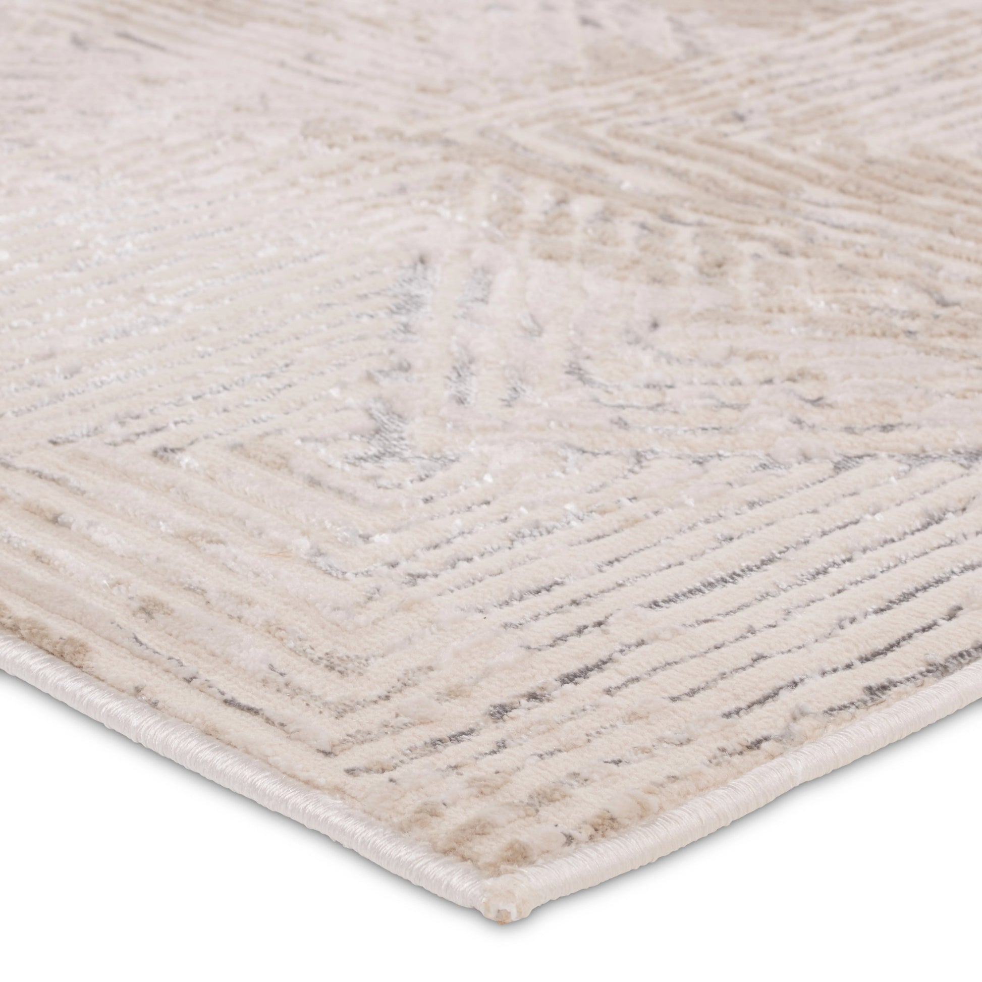 Catalyst Rehan CTY33 Rug by Jaipur Living in light gray, silver. Made from 65% polyester 35% polypropylene in a unique style.