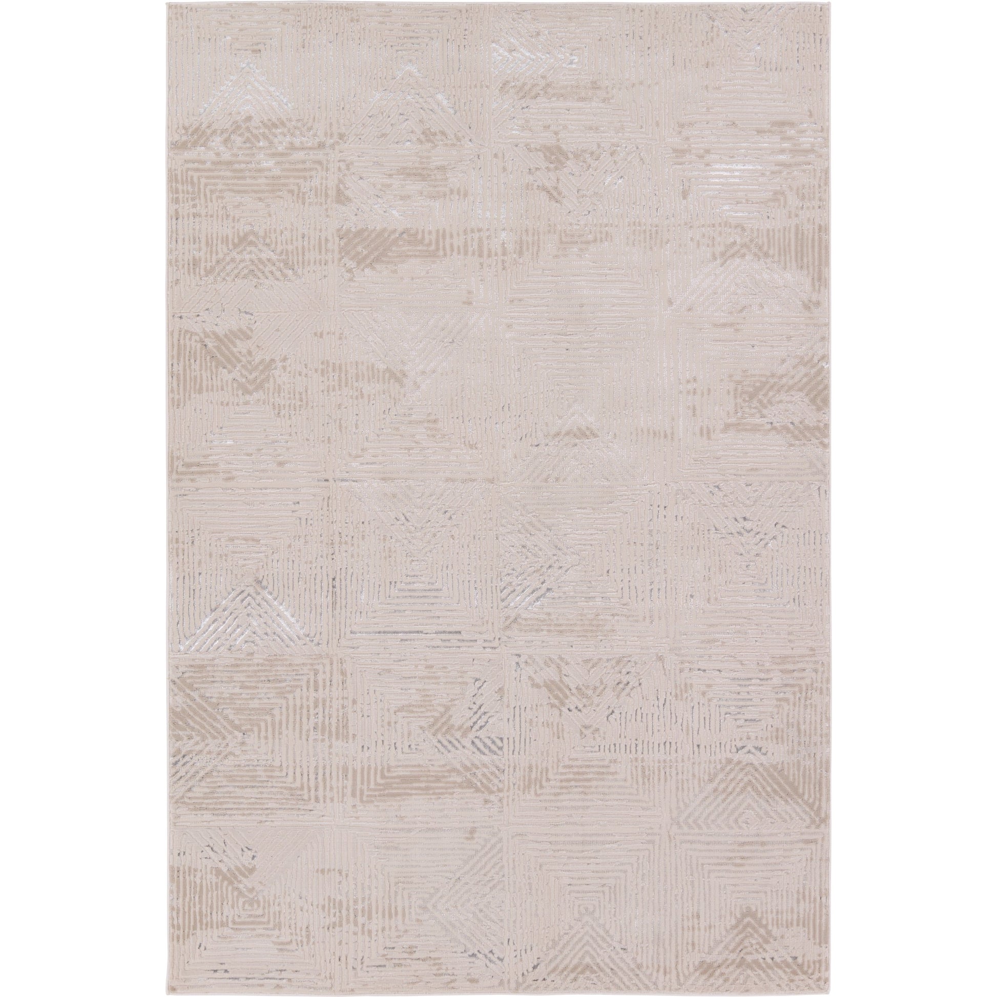 Catalyst Rehan CTY33 Rug by Jaipur Living in light gray, silver. Made from 65% polyester 35% polypropylene in a unique style.