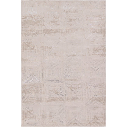 Catalyst Rehan CTY33 Rug by Jaipur Living in light gray, silver. Made from 65% polyester 35% polypropylene in a unique style.