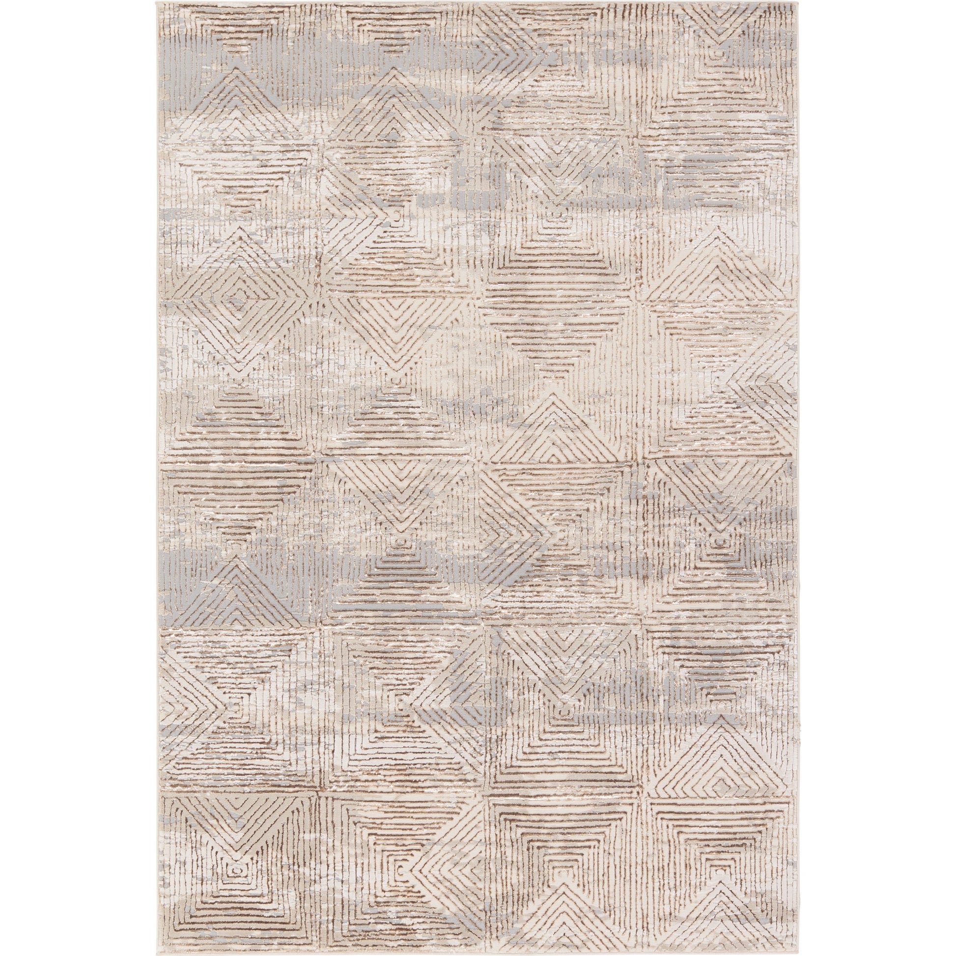 Catalyst CTY34 Rug by Jaipur Living in tan, bronze. Made from 65% polyester 35% polypropylene in a unique style.