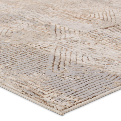 Catalyst CTY34 Rug by Jaipur Living in tan, bronze. Made from 65% polyester 35% polypropylene in a unique style.