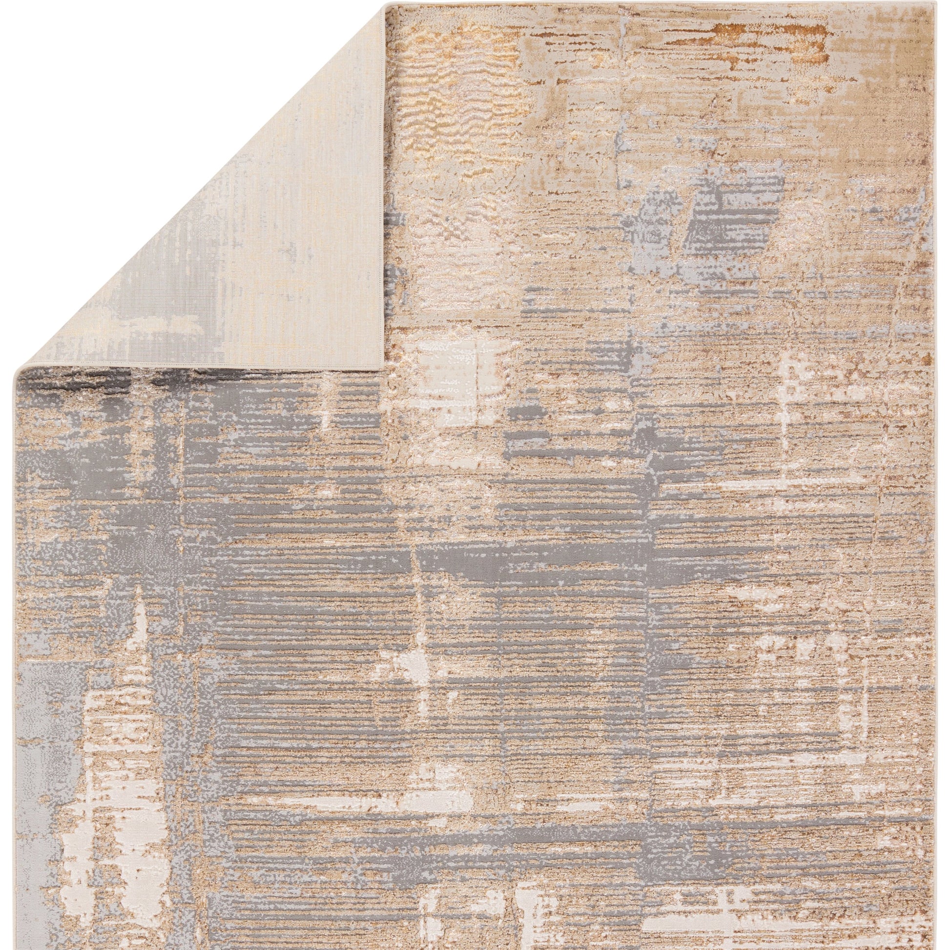 Catalyst Flight Rug by Jaipur Living in gray, brown. Made from 65% polyester 35% polypropylene in a unique style.