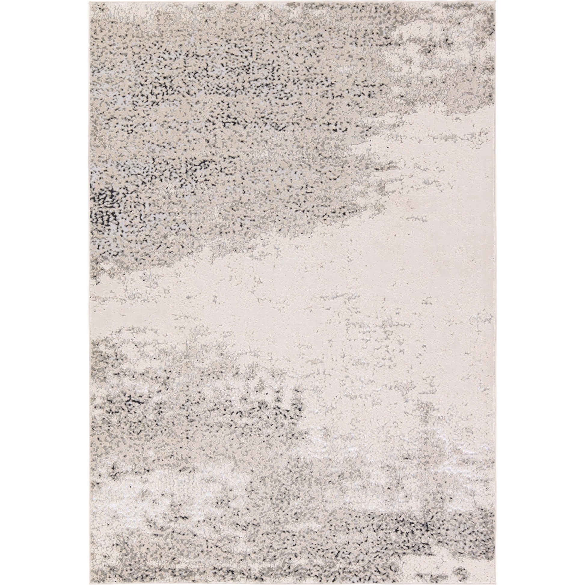 Catalyst Faizah Rug by Jaipur Living in cream, gray. Made from 65% polyester 35% polypropylene in a unique style.