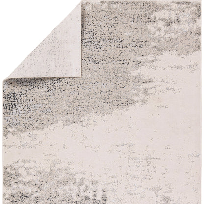 Catalyst Faizah Rug by Jaipur Living in cream, gray. Made from 65% polyester 35% polypropylene in a unique style.