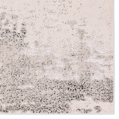 Catalyst Faizah Rug by Jaipur Living in cream, gray. Made from 65% polyester 35% polypropylene in a unique style.