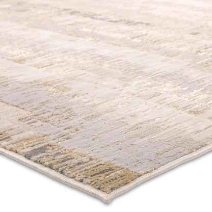 Catalyst CTY37 Rug by Jaipur Living in gray, cream, brown. Made from 65% polyester 35% polypropylene in a unique style.