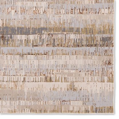 Catalyst CTY37 Rug by Jaipur Living in gray, cream, brown. Made from 65% polyester 35% polypropylene in a unique style.