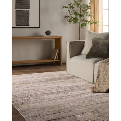 Catalyst CTY37 Rug by Jaipur Living in gray, cream, brown. Made from 65% polyester 35% polypropylene in a unique style.