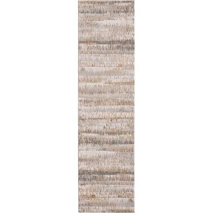 Catalyst CTY37 Rug by Jaipur Living in gray, cream, brown. Made from 65% polyester 35% polypropylene in a unique style.