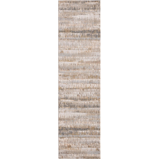 Catalyst CTY37 Rug by Jaipur Living in gray, cream, brown. Made from 65% polyester 35% polypropylene in a unique style.