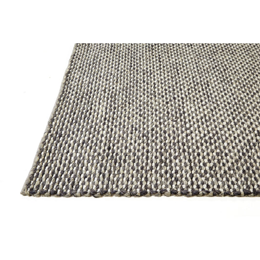 Berkeley Transitional Solid Rug - 0812F by Feizy in gray, ivory. Made from wool in a unique style.
