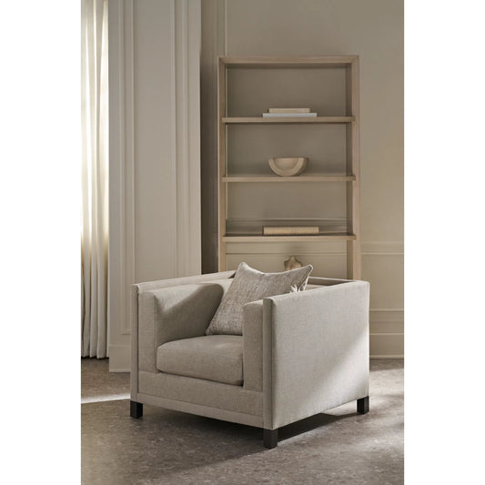 Tuxedo Chair by Caracole in brushed deep bronze. Made from unique in a unique style.