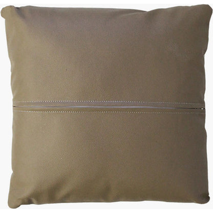 Forest Cowhide Pillow by Pasargad Home in silver. Made from cowhide in a unique style.