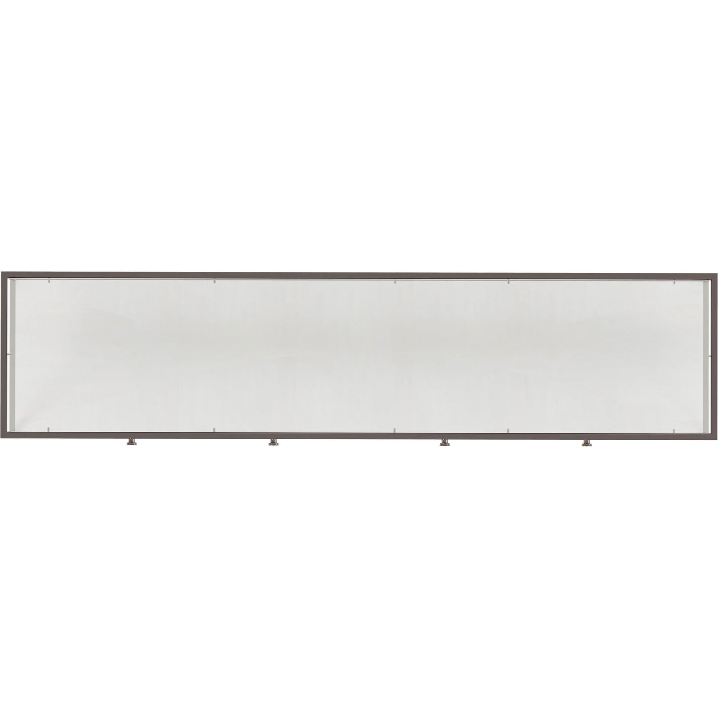004 SI-2155802 | Additional Silo | Mezzanine Console Table by A.R.T. Furniture in dove gray. Made from parawood, poplar solids, maple veneer, mirror, glass, steel in a modern style.