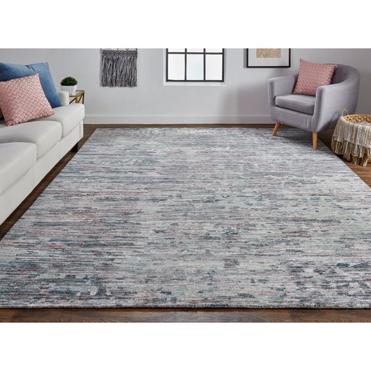 Conroe Rug - 6823F by Feizy in blue, gray. Made from wool, viscose in a unique style.