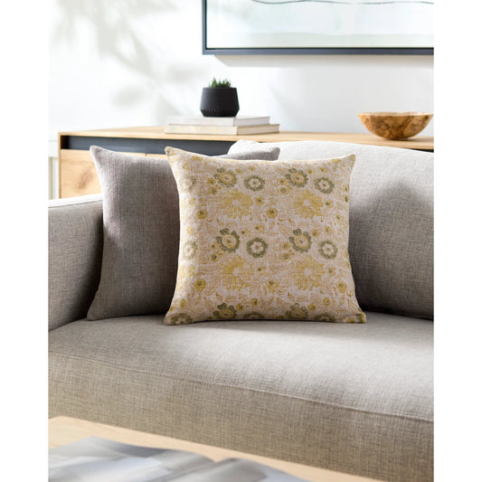 Chateau De Chic Pillow - 516502 by Surya. Made from linen, cotton in a modern style.