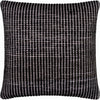 Black, Silver / Down Feather / 18" x 18"