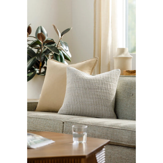 Chunky Grid Pillow - 526115 by Livabliss. Made from unique in a modern style.