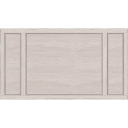 Alcove Metal Cocktail Table by A.R.T. Furniture in belgian ivory, burnished brass. Made from acacia solids, maple veneers, iron in a modern style.