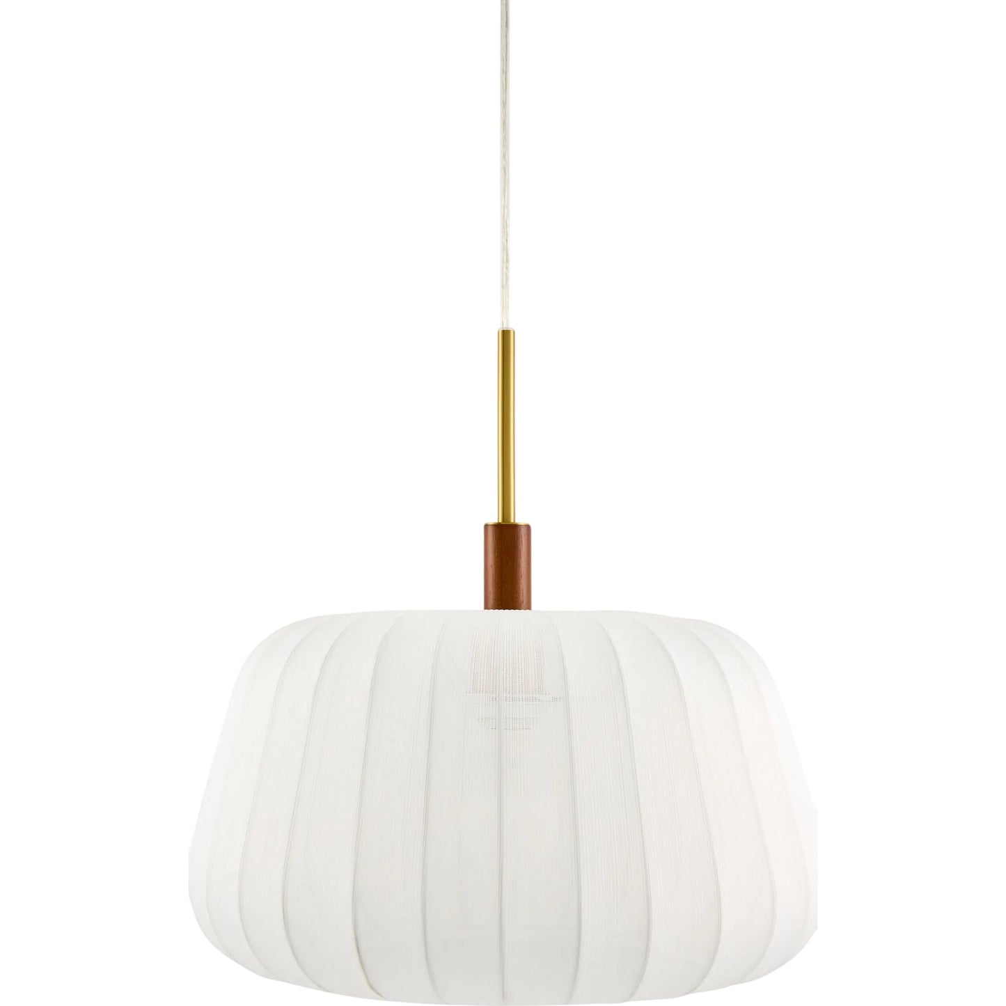 001 SI-2528768 | Primary Silo | Ceduna Pendant by Livabliss in white, brass. Made from cotton in a unique style.