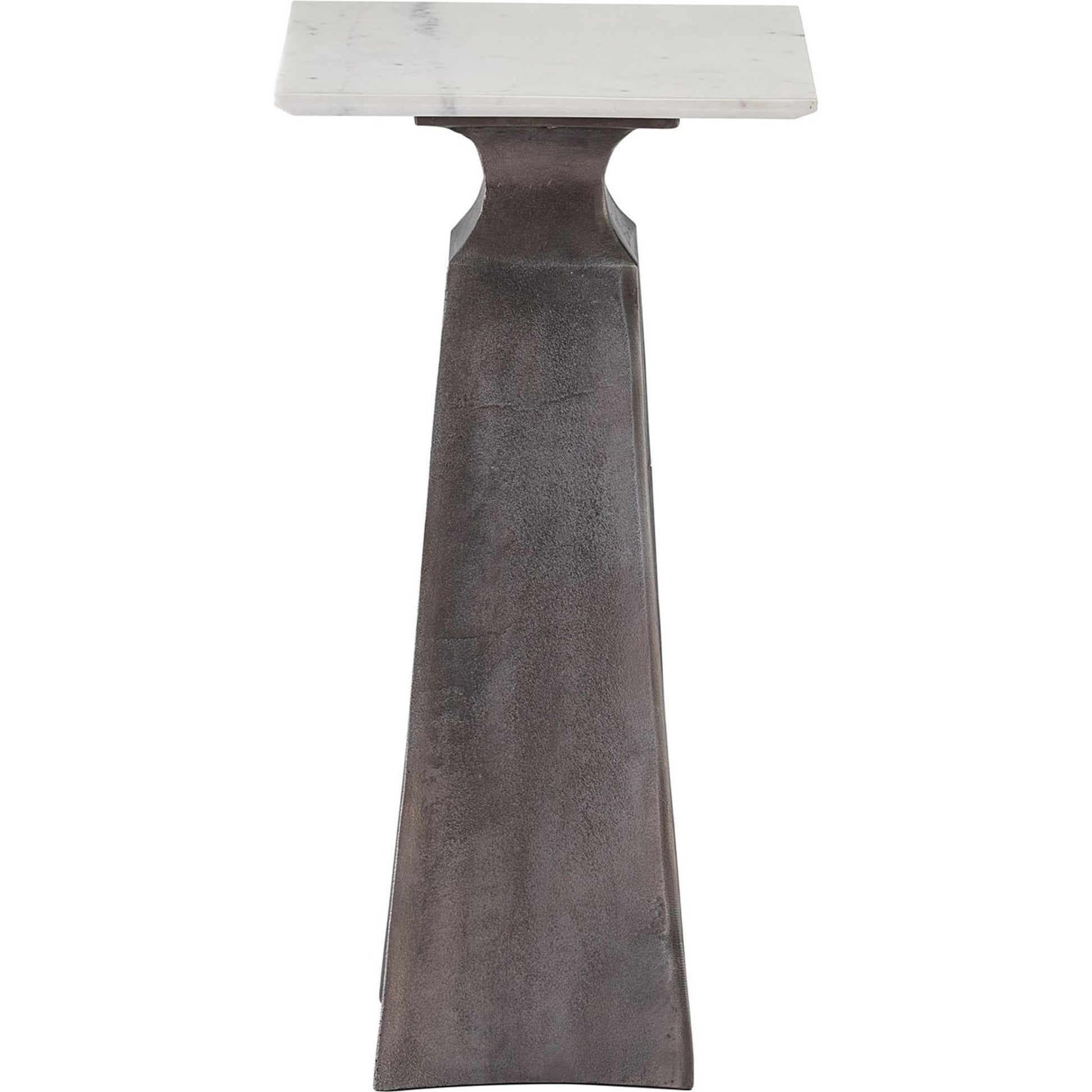 Figuration Side Table by Universal Furniture in banswara marble. Made from unique in a transitional style.