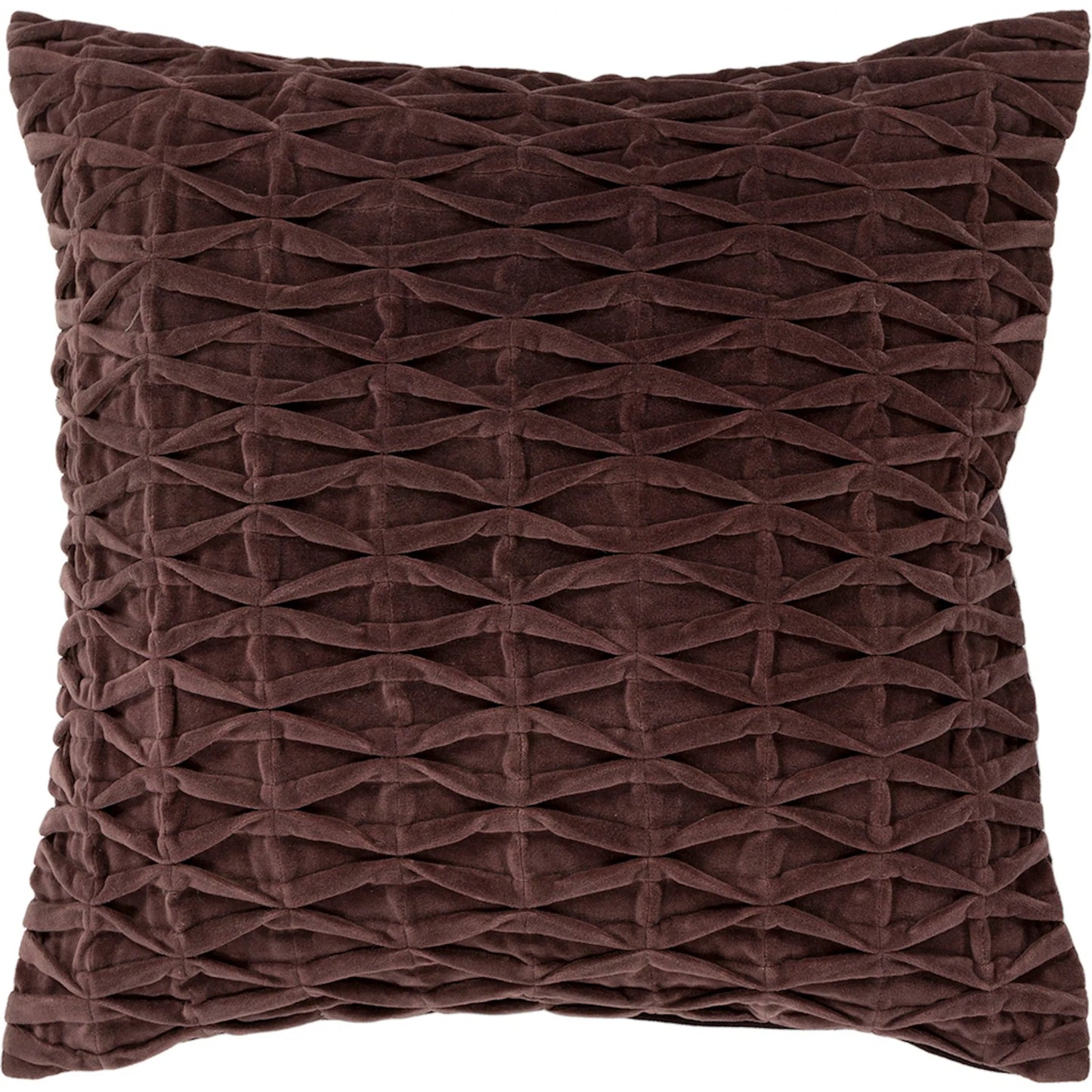 001 SI-2348874,SI-2348875 | Primary Silo | Pillow CUS-28005 by Chandra. Made from cotton, velvet in a transitional style.