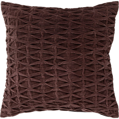 Pillow CUS-28005 by Chandra. Made from cotton, velvet in a transitional style.