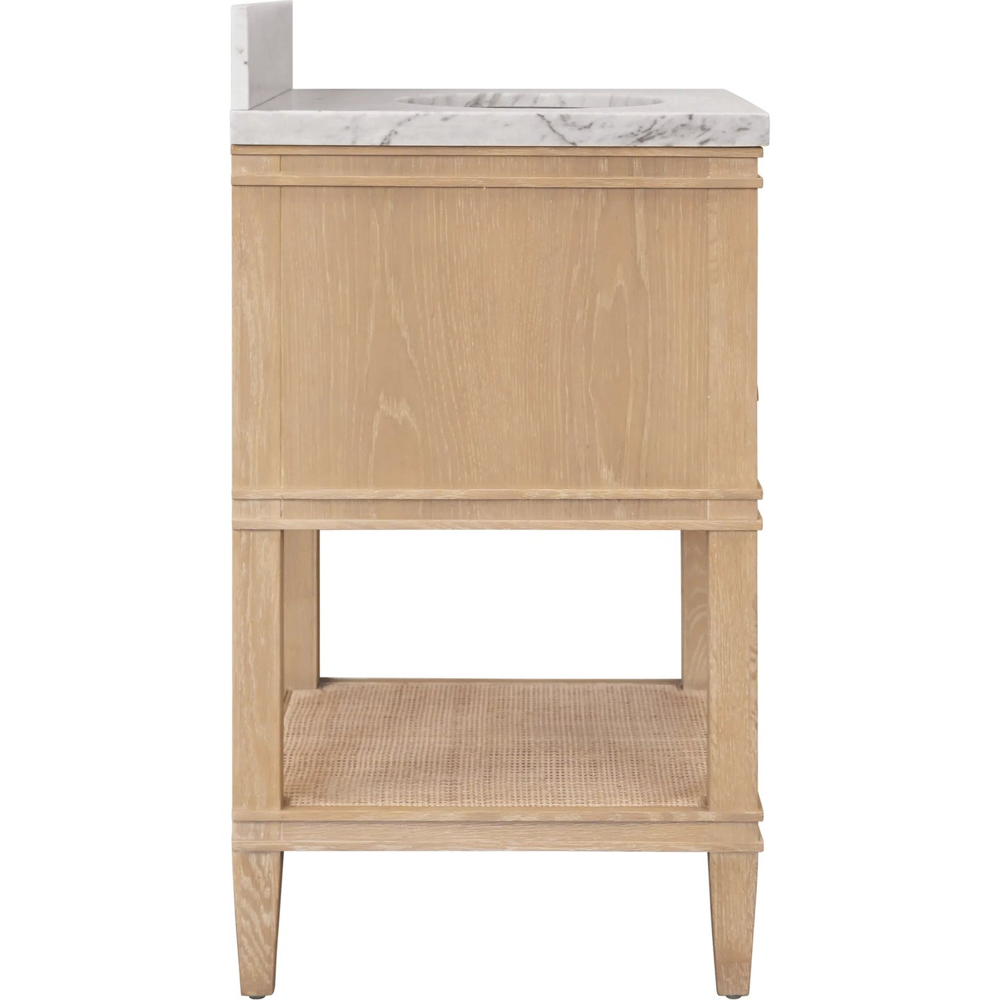004 SI-2538638 | Additional Silo | Cutler Bath Vanity by Worlds Away. Made from porcelain, marble in a unique style.