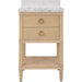 Cutler Bath Vanity by Worlds Away. Made from porcelain, marble in a unique style.