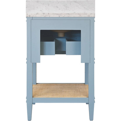 Cutler Bath Vanity by Worlds Away. Made from porcelain, marble in a unique style.