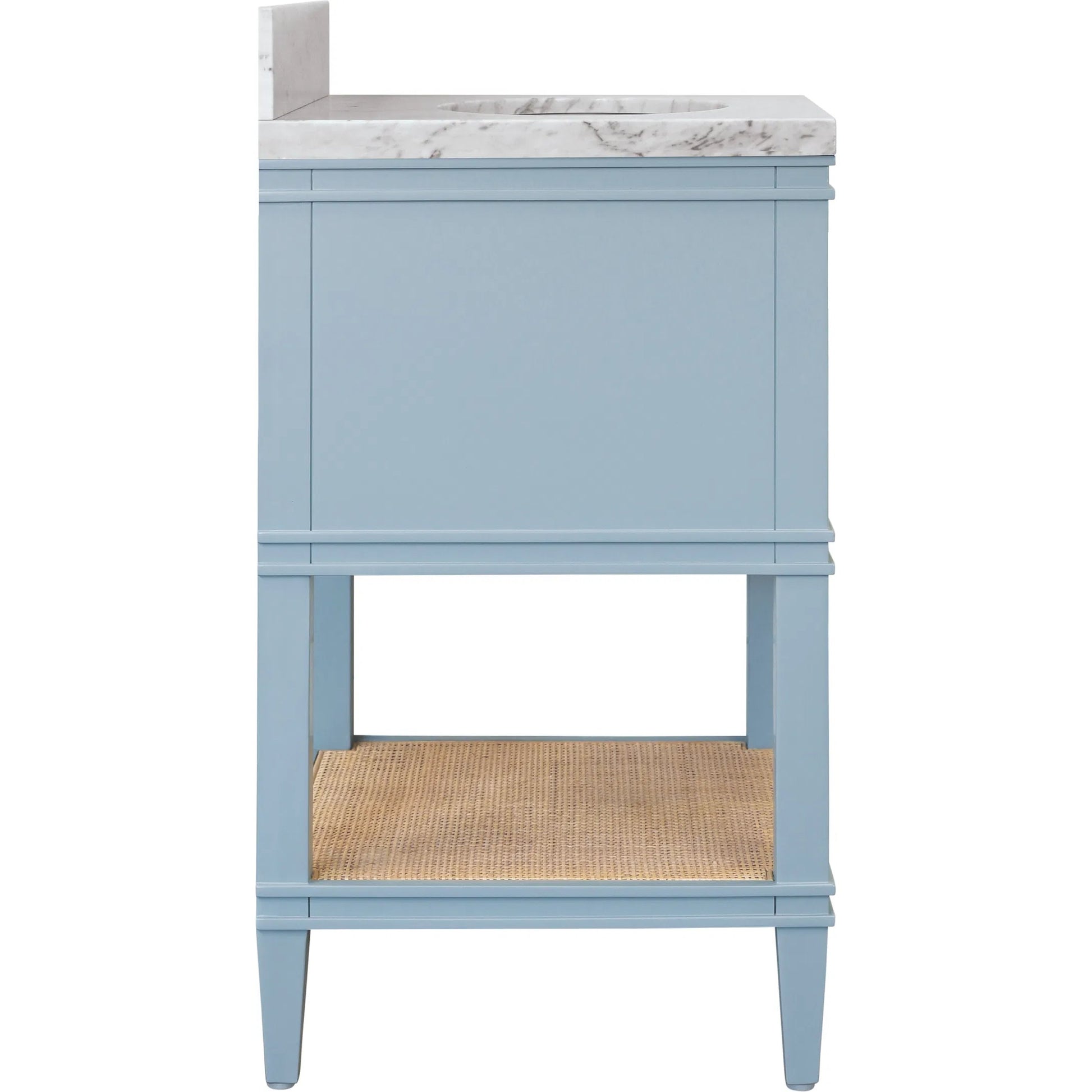 Cutler Bath Vanity by Worlds Away. Made from porcelain, marble in a unique style.