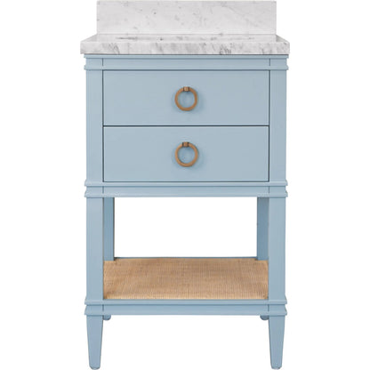 Cutler Bath Vanity by Worlds Away. Made from porcelain, marble in a unique style.