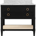 Cutler Bath Vanity by Worlds Away. Made from unique in a transitional style.