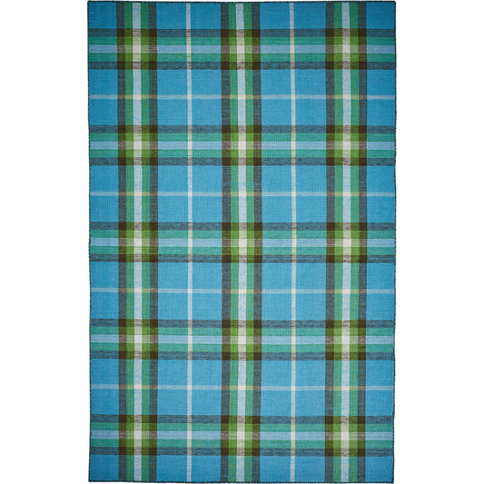 Crosby Transitional Plaid Rug - 0565F by Feizy. Made from pet in a unique style.