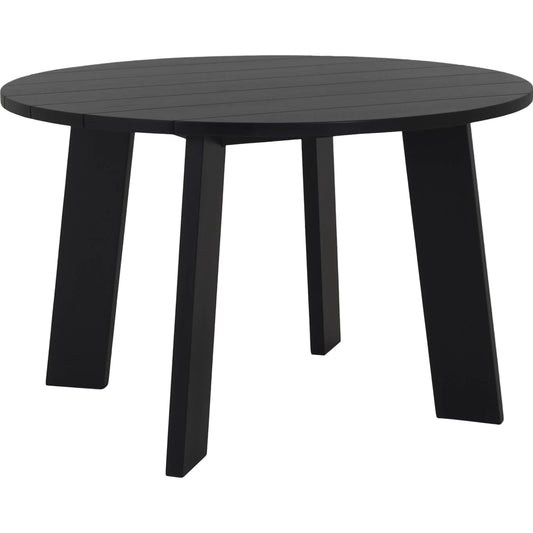 Delta Round Outdoor Dining Table by Moe's Home Collection. Made from solid teak in a unique style.