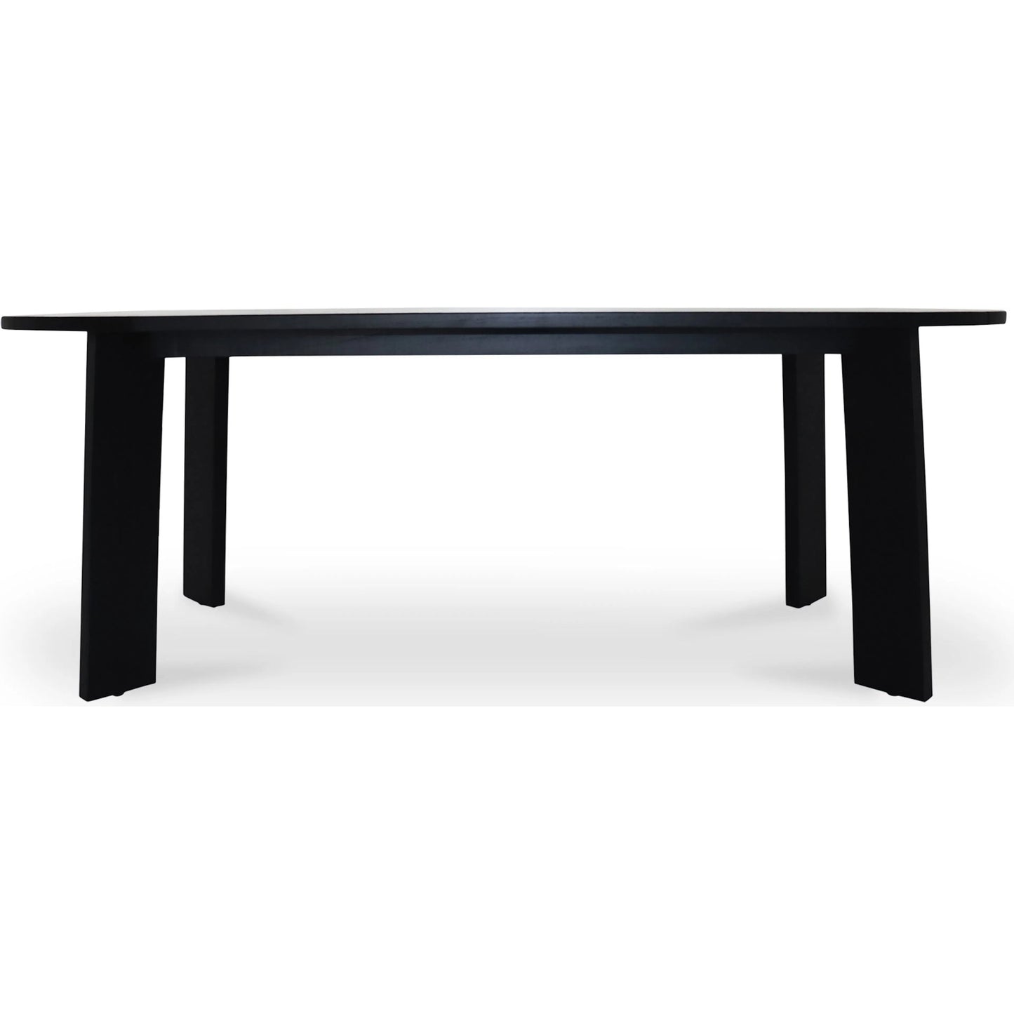 003 SI-2367965 | Additional Silo | Delta Oval Outdoor Dining Table by Moe's Home Collection. Made from solid teak in a transitional style.