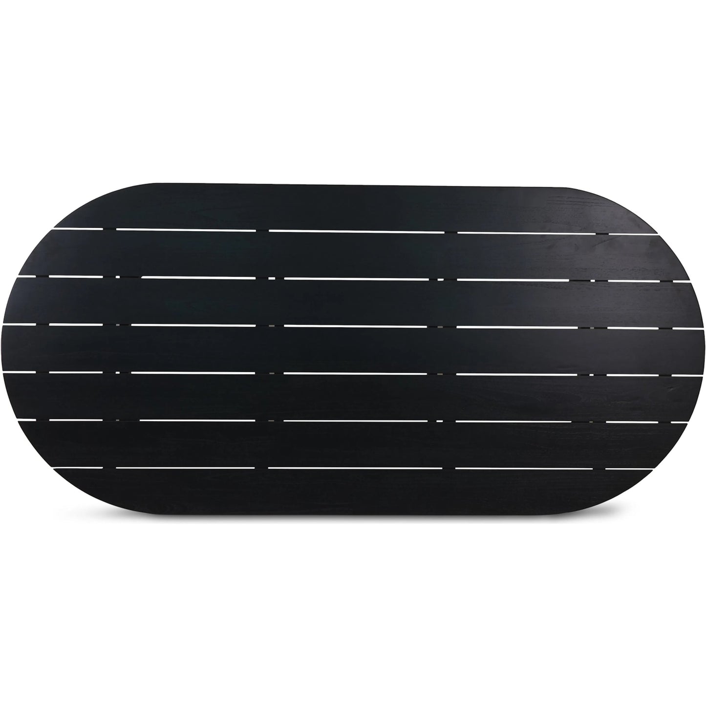 005 SI-2367965 | Additional Silo | Delta Oval Outdoor Dining Table by Moe's Home Collection. Made from solid teak in a transitional style.