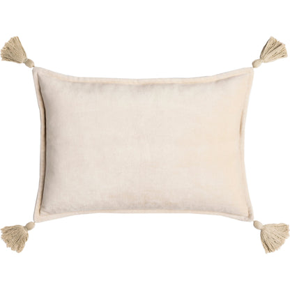 Cotton Velvet Pillow Cover - 28554 by Surya. Made from front: 100% cotton, back: 100% cotton in a modern style.