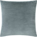 Cotton Velvet Stripes Pillow - 481617 by Surya. Made from front: 100% cotton, back: 100% cotton in a modern style.
