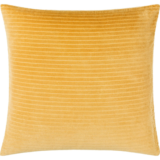 Cotton Velvet Stripes Pillow - 481617 by Surya. Made from front: 100% cotton, back: 100% cotton in a modern style.