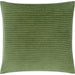 Cotton Velvet Stripes Pillow - 481617 by Surya. Made from front: 100% cotton, back: 100% cotton in a modern style.