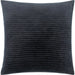 Cotton Velvet Stripes Pillow - 481617 by Surya. Made from front: 100% cotton, back: 100% cotton in a modern style.