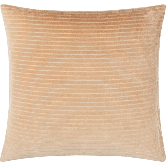 Cotton Velvet Stripes Pillow - 481617 by Surya. Made from front: 100% cotton, back: 100% cotton in a modern style.