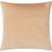 Cotton Velvet Stripes Pillow - 481617 by Surya. Made from front: 100% cotton, back: 100% cotton in a modern style.