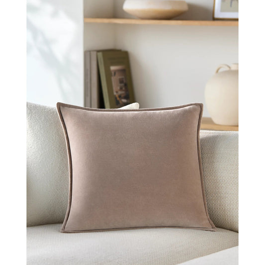 Cotton Velvet Pillow - 28780 by Surya. Made from cotton in a modern style.